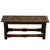 An unusual and attractive antique carved oak Arts and Crafts bench, circa 1900. This very handsome antique bench has a...