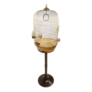 Space Age Fer-Plast Birdcage Made in Italy c.1970's