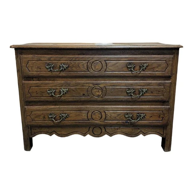 Rustic Oak Dresser For Sale - Image 5 of 5