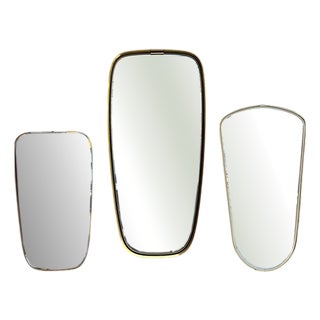 Vintage Mirrors, 1960s, Set of 3 For Sale
