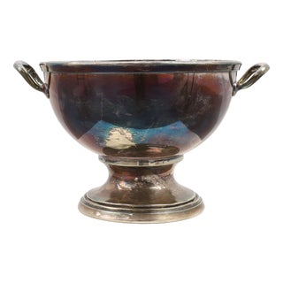 Art Deco Silverplated Champagne Cooler, France, 1920s For Sale