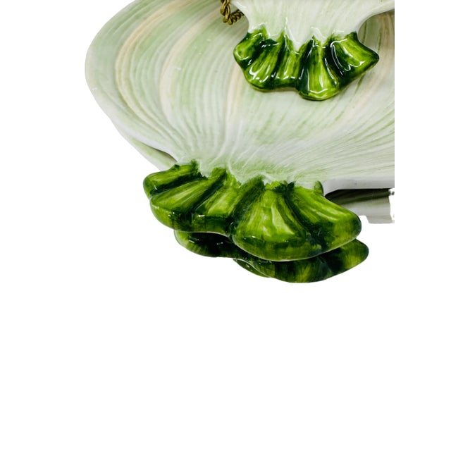 Vintage Baum Brothers Ceramic Onion Salad Plates a Set of 4 For Sale In Tampa - Image 6 of 13