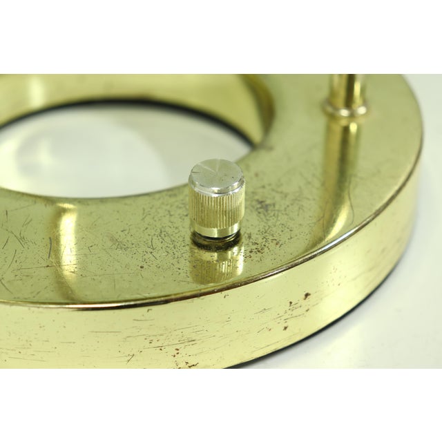 Mid-Century Modern Saturn Lamp attributed to Robert Sonneman for George Kovacs, 1980s For Sale - Image 9 of 11