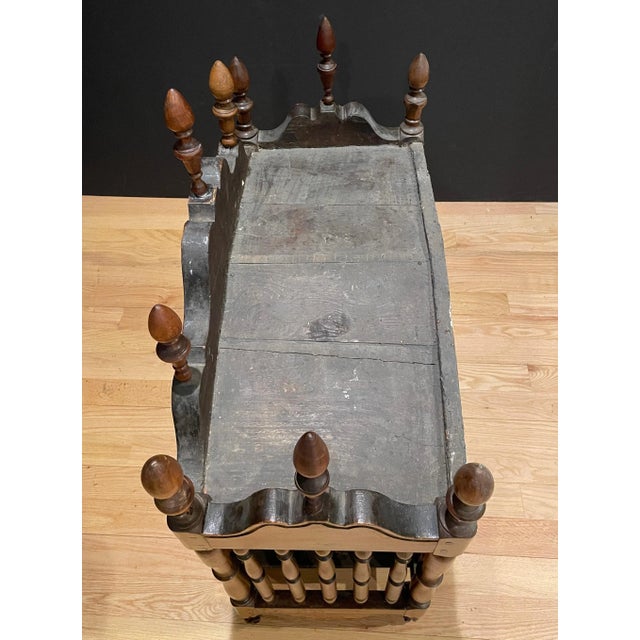 Wood Late 18th Century 18th Century French Carved Walnut Panetiere For Sale - Image 7 of 9