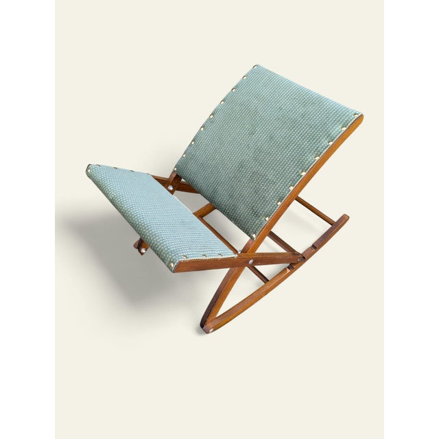 1960s Vintage Height-Adjustable Ottoman, 1960s For Sale - Image 5 of 8