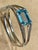 32 Ct Natural Aqua & Diamond Bangle /Bracelet in 18 Karat White Gold 46 Grams For Sale - Image 18 of 18