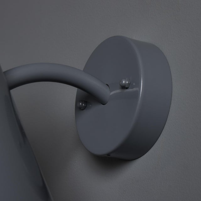 Mid-Century Modern 'ZuZu' Silver Painted Brass Wall Sconce in the Style of Jacques Biny For Sale - Image 14 of 18