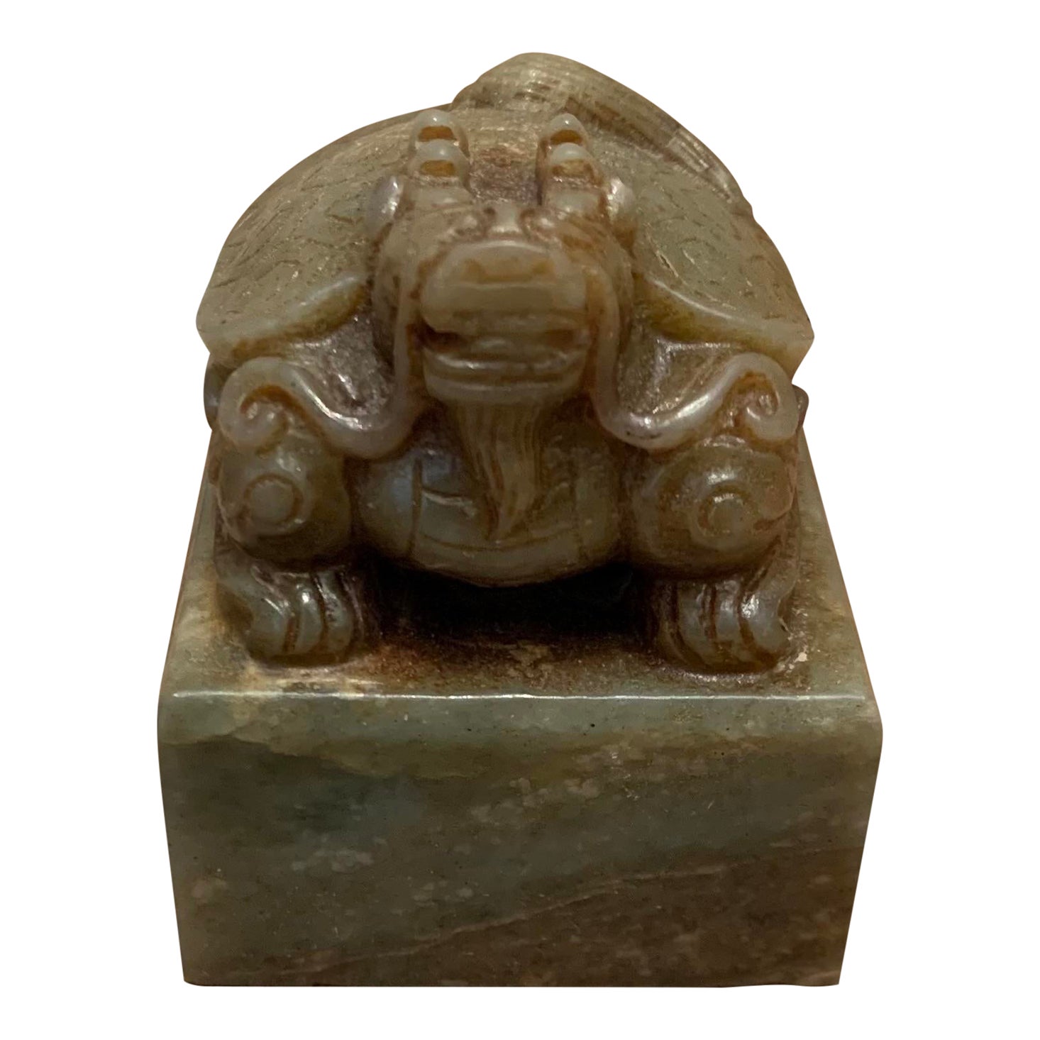 Vintage Chinese Jade Stamp Chairish