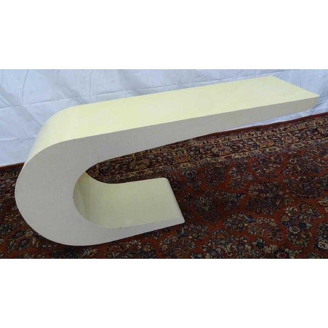Karl Springer, Cardin Style Lacquered Cantilevered Console ... (640 x 640 Pixel)