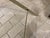 Metal Mid 20th Century Metal Laundry Ironing Basket on Collapsible Frame Newer Homemade Yellow Liner For Sale - Image 7 of 10