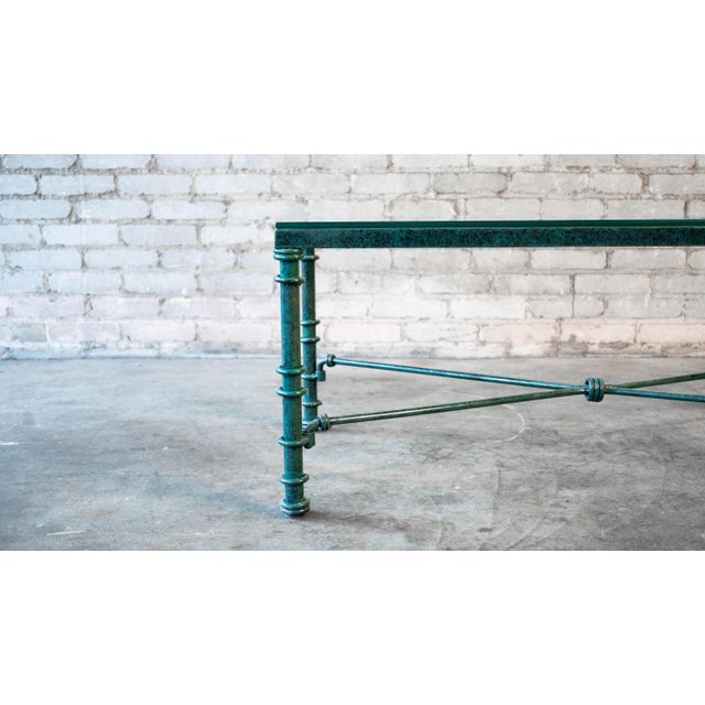 1980s Brutalist Diego Giacometti Style Coffee Table For Sale - Image 17 of 18