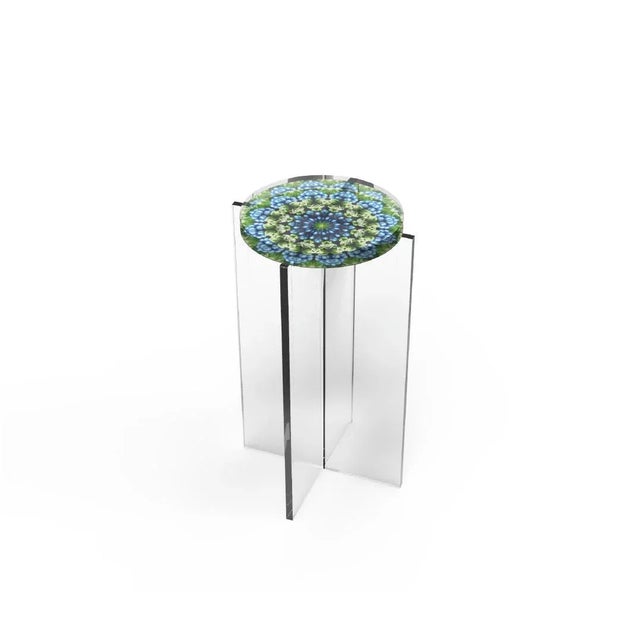 Not Yet Made - Made To Order Mandala Height Side Table by Javier Gomez For Sale - Image 5 of 5
