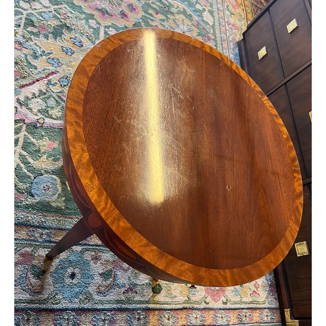 Traditional Late 20th Century Small Baker Side Table For Sale - Image 3 of 12