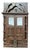 Antique Rustic Brutalist Barn Door – Mid-Century Reclaimed Wood Library Door 83x42 For Sale
