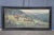 Antique Carl Zimmermann German Elk Hunting Landscape Print Carved Framed 53" For Sale - Image 4 of 12
