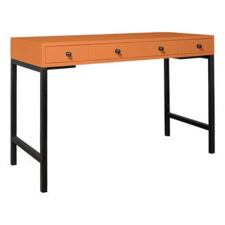 Maple Writing Desk - Orange For Sale