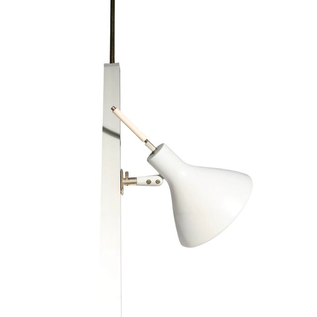 Lightolier Mid 20th Century Mid Century Modern Tension Pole Floor Lamp by Thurston for Lightolier For Sale - Image 4 of 13