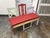 Design Plus Gallery presents a Custom Upcycled Mixed-Chair Bench. This bench combines three repurposed chair backs with a...