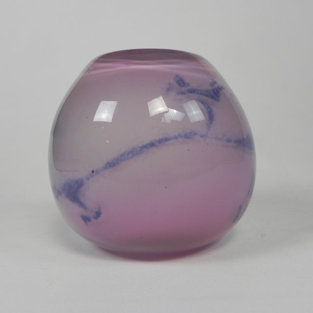 Vintage Thick-Walled Vase attributed to Severin Brørby, 1970s For Sale - Image 4 of 10