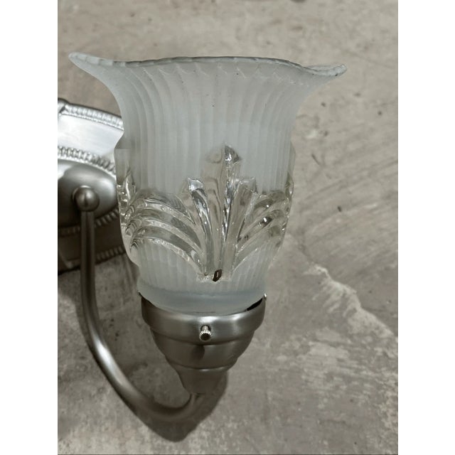 Neoclassical Vintage Pasquale Miranda Feiss Neoclassical Style Wired 2 Arm Wall Sconce For Sale - Image 3 of 10