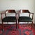 Mid-Century Modern Chairs, Jasper Chair Company Walnut Armchairs in Emerald Green Velvet- A Pair For Sale - Image 11 of 12