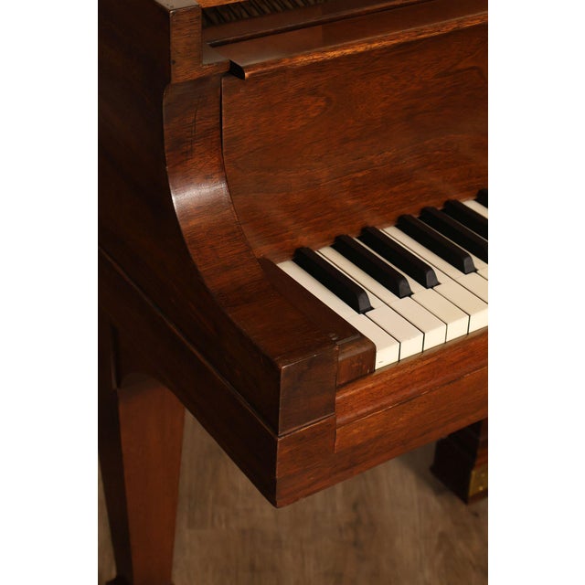 1929 Steinway & Sons Model M Vintage Walnut Grand Piano With Bench For Sale - Image 9 of 18