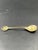 Gold Early 20th Century Sterling Silver Souvenir Spoon From London For Sale - Image 8 of 12