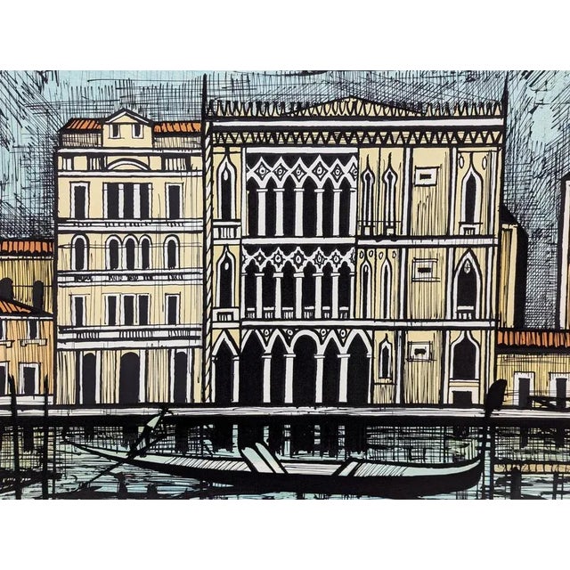 Contemporary Bernard Buffet, Ca' d'Oro, 1986, Etching For Sale - Image 3 of 6