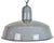 Industrial Grey Enamel Factory Pendant Lamp, 1960s For Sale - Image 18 of 18