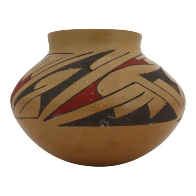 Vintage Mexican Mata Ortiz Pottery Jar Signed by Rafael Silveira C1970 For Sale - Image 6 of 9