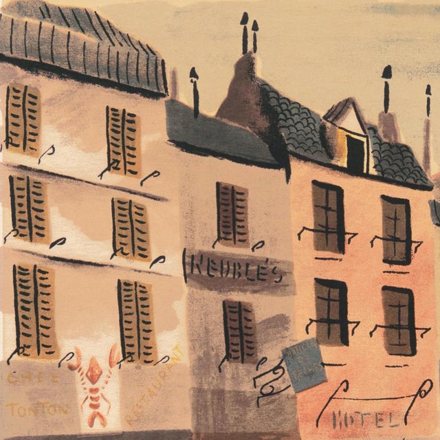 1950s 'Breton Village With Lighthouse' by Charles De Montfort, Mid-Century French Post-Impressionist For Sale - Image 5 of 8