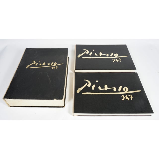 Vintage Two-Volume Books Picasso 347 For Sale In Miami - Image 6 of 8