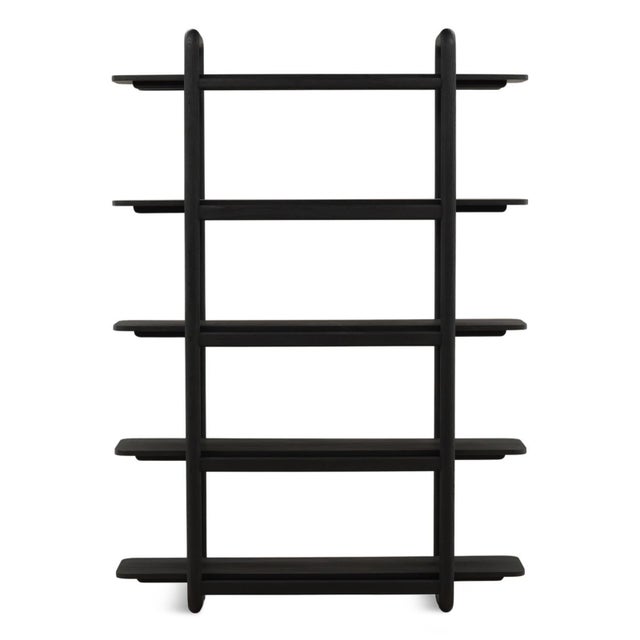 2020s Maxwell Modern Black Bookcase For Sale - Image 5 of 5