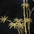 Set of Six Vintage Black Maki-E Lacquer Art Kyoto Japan Decorative Plates Hand Painted Gold Botanical Floral Patterns For Sale - Image 13 of 18