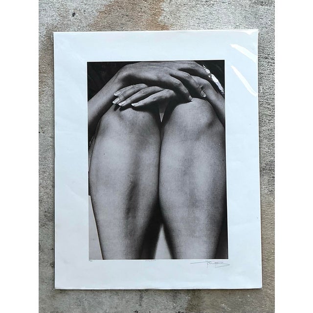 Late 20th Century Vintage Signed Photographic Art Print For Sale - Image 5 of 12