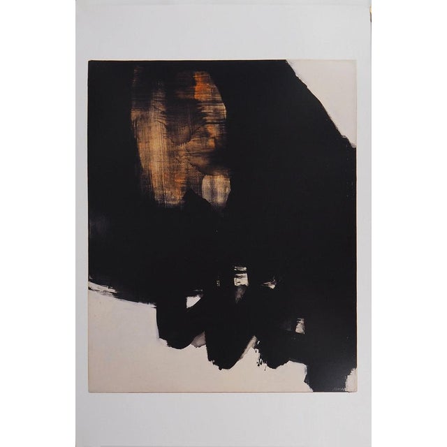 Peinture 1er Juin 1964 Poster after Pierre Soulages For Sale - Image 6 of 6