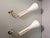 1980s Wall Lamps in Brass and Glass in the style of Arredoluce, Set of 2 For Sale - Image 5 of 6