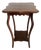 Tall Vintage Art Nouveau Oak Plant Table, 1920s For Sale