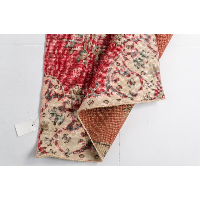 Vintage Boho Living Room Carpet For Sale - Image 4 of 9