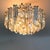 Mid-Century Hollywood Regency Chandelier in Glass and Brass from Kalmar Franken KG ,1970s, in Very Good conditions....