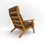 1950s Hans J. Wegner Ge 290a High Back Lounge Chair, 1950 For Sale - Image 5 of 10