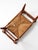 Vintage Early American Rush Seat Bench Stool For Sale - Image 16 of 17