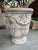 A Single French Terracotta Anduze Planter With Antiqued Gray White Finish For Sale - Image 9 of 15