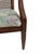 Vintage Traditional Cane Barrel Back Accent Armchair For Sale - Image 4 of 12