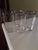 1936) Beautiful set of four rare 1936 Philco Radio Bar glasses, each standing 5" tall with a classic silver‑rimmed edge....