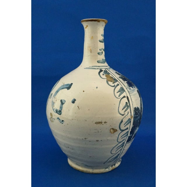 Ceramic Italian Ligurian Ceramic Vase by Bartolomeo Guidobono For Sale - Image 7 of 18