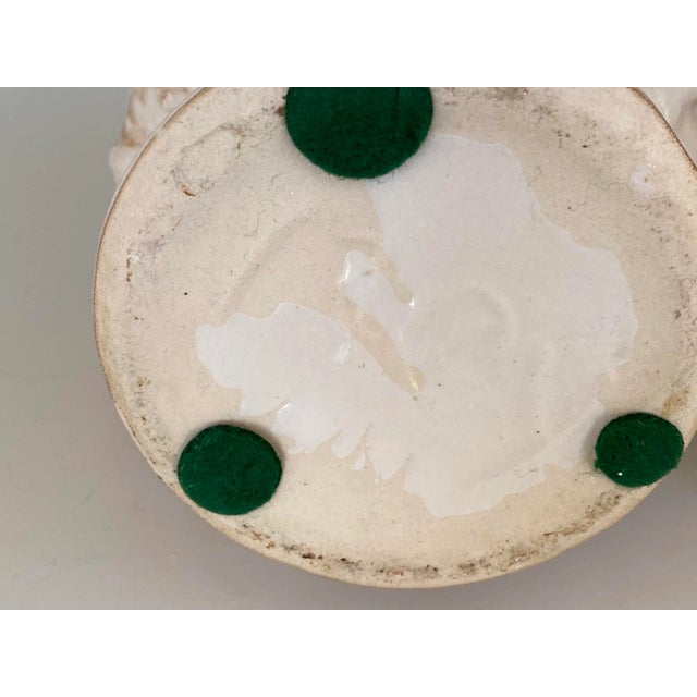 1940s Vintage 1940's McCoy Rustin Line Pitcher Vase - a Pair For Sale - Image 5 of 7