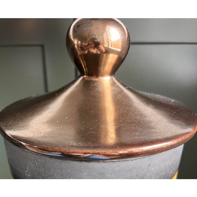 Ceramic 1970s Signed Eduardo Vega Lidded Jar For Sale - Image 7 of 10