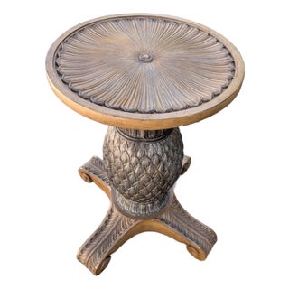 Mid-Century Attributed Thomasville Pineapple Table Base For Sale