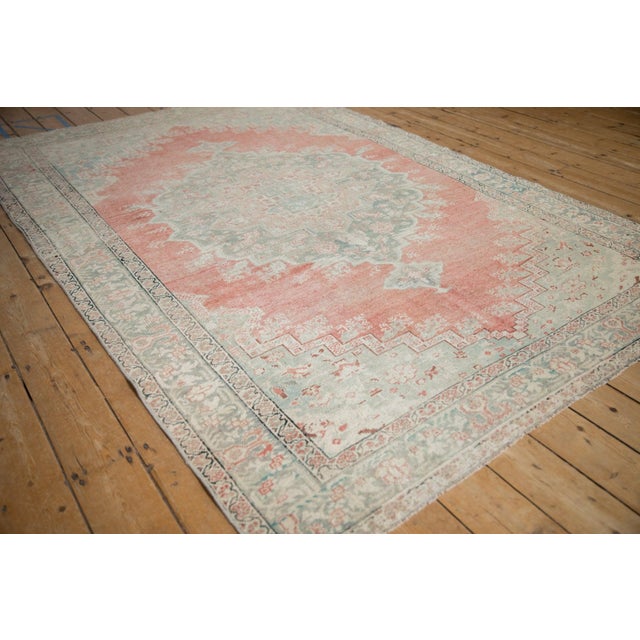 Traditional Vintage Distressed Anatolian Carpet - 6' x 8'9" For Sale - Image 3 of 10
